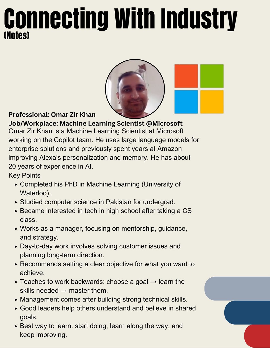 2025–26 season portfolio, page 5: Omar Zia Khan, Microsoft