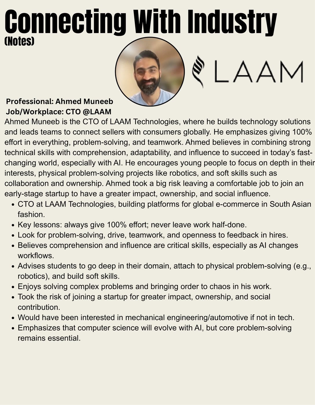 2025–26 season portfolio, page 14: Ahmed Muneeb, LAAM